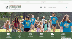 Desktop Screenshot of mtlebanon.org