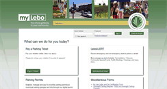 Desktop Screenshot of mylebo.mtlebanon.org