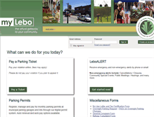 Tablet Screenshot of mylebo.mtlebanon.org